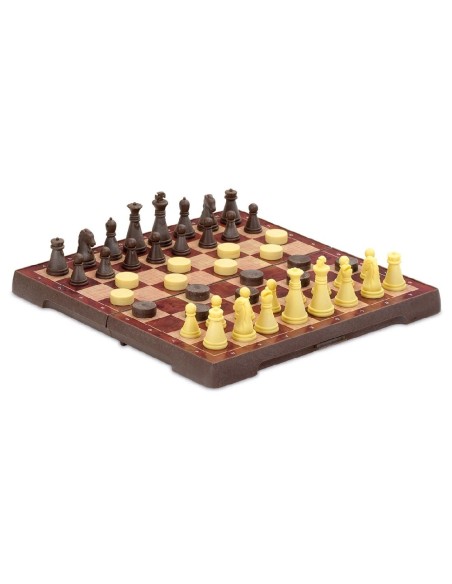 JUEGO AJEDREZ DAMAS MAGNETICO