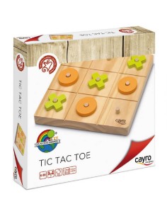 TIC TAC TOE TRES EN RAYA DE MADERA CAYRO