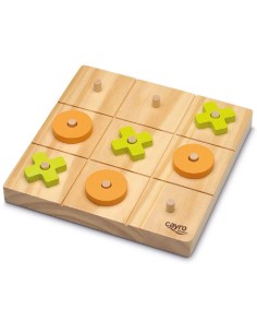 TIC TAC TOE TRES EN RAYA DE MADERA CAYRO 2