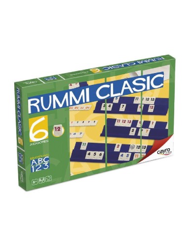JUEGO RUMMI CLASIC 6 JUGADORES