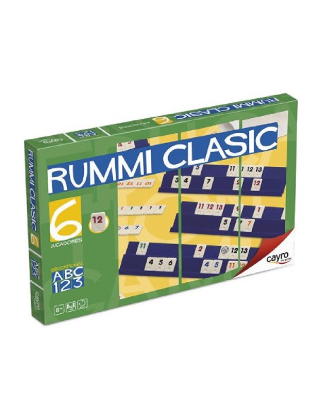 JUEGO RUMMI CLASIC 6 JUGADORES