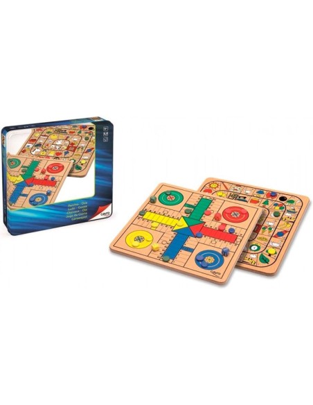 PARCHIS - OCA DE MADERA METAL BOX