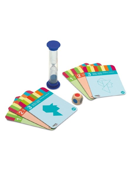 TANGRAM DE MADERA -  4 JUGADORES