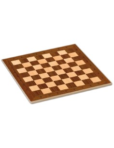 TABLERO PARCHIS - AJEDREZ MADERA 40X40CM