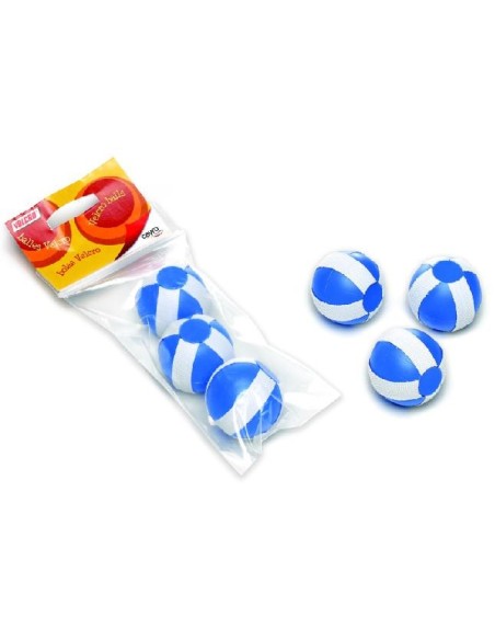 SET 3 PELOTAS VELCRO PARA DIANAS