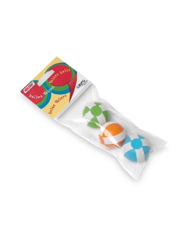 SET 3 PELOTAS VELCRO PARA DIANAS
