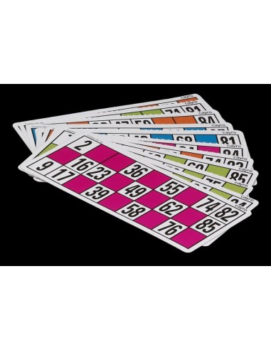 48 CARTONES LOTERÍA XXL