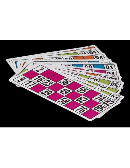 48 CARTONES LOTERÍA XXL