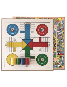 TABLERO PARCHIS-OCA DE MADERA CON ACCESO 2