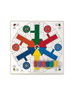 TABLERO PARCHIS 6 + OCA CON ACCESORIOS