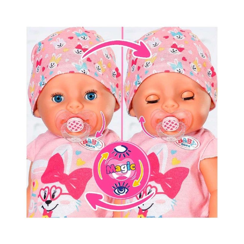 BABY BORN MAGIC GIRL OJOS AZULES 43CM