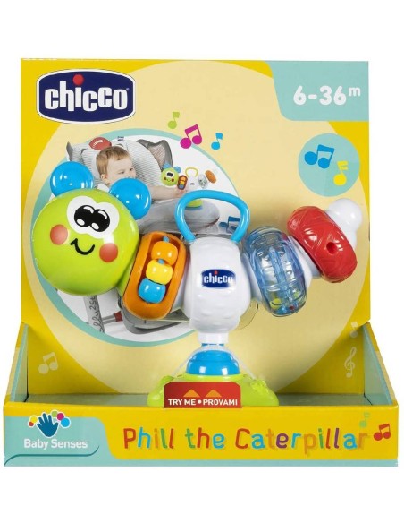 Chicco Phill El Gusano con ventosa trona