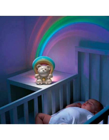 PROYECTOR OSITO ARCOIRIS CHICCO