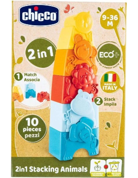 2IN1 TORRE APILABLE ANIMALITOS ECO+
