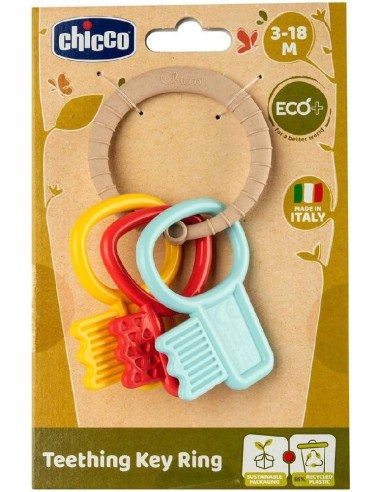 Chicco Sonajero Llavero Denticion eco