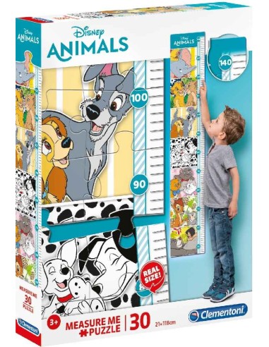 PUZZLE METRO DISNEY ANIMALS 30 PZAS
