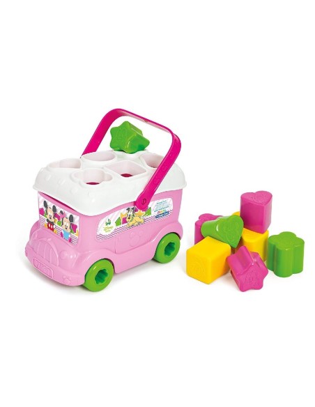 AUTOBUS FORMAS Y COLORES MINNIE