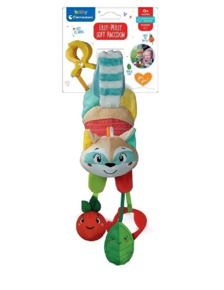 PELUCHE MAPACHE DE ACTIVIDADES