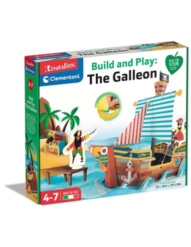 CONSTRUYE Y JUEGA EL GALEON