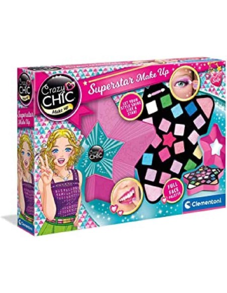 SUPERSTAR MAKE-UP MAQUILLAJE CRAZY CHIC