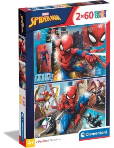 Puzzle 2X60 Pzs Spider-Man 2