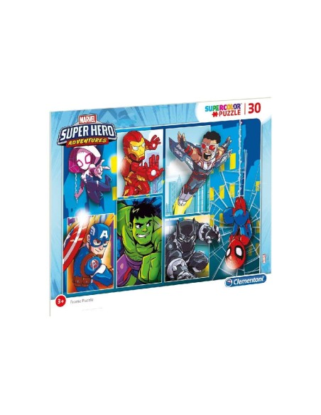PUZZLE MARVEL SUPER HERO - 30 PIEZAS