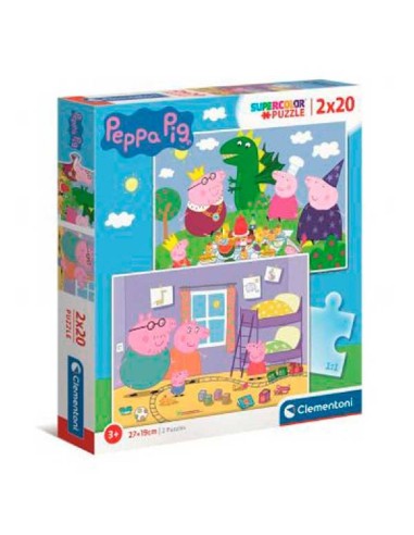 Puzzle 2X20 Pzs Peppa Pig