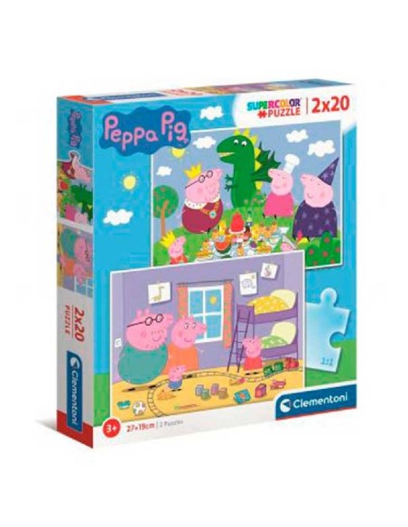 Puzzle 2X20 Pzs Peppa Pig
