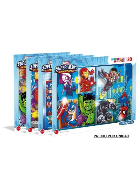 PUZZLE MARVEL SUPER HERO - 30 PIEZAS