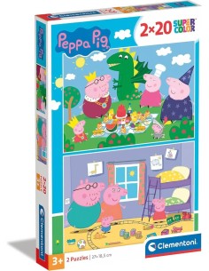 Puzzle 2X20 Pzs Peppa Pig 2