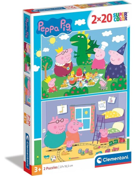 Puzzle 2X20 Pzs Peppa Pig