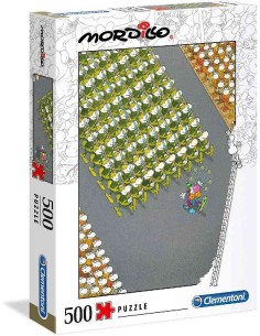 PUZZLE 500 PIEZAS MORDILLO : THE MATCH