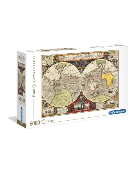 PUZZLE 6000 PIEZAS - MAPA NAUTICO ANTIGU
