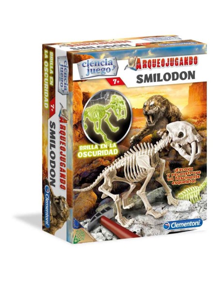 ARQUEOJUGANDO - SMILODON FLUORESCENTE