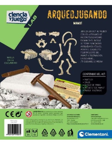 ARQUEOJUGANDO - MAMUT FLUORESCENTE