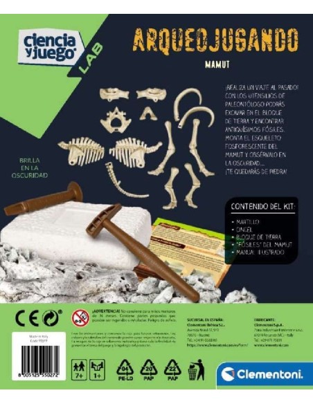 ARQUEOJUGANDO - MAMUT FLUORESCENTE