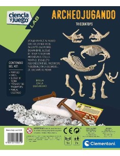 ARQUEOJUGANDO -  TRICERATOPS FLUORESCENT 2