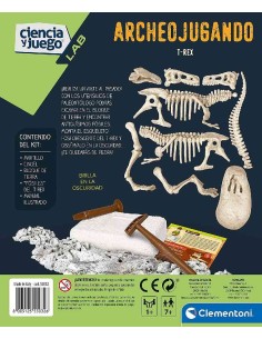 ARQUEOJUGANDO T-REX FLUORESCENTE 2