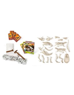 Arqueojugando T-Rex y Triceratops fluore 2
