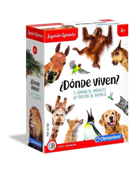 JUGANDO APRENDO - JUEGO EDUCATIVO ¿DONDE