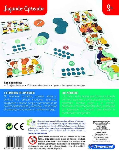 APRENDO LOS NUMEROS +3 AÑOS