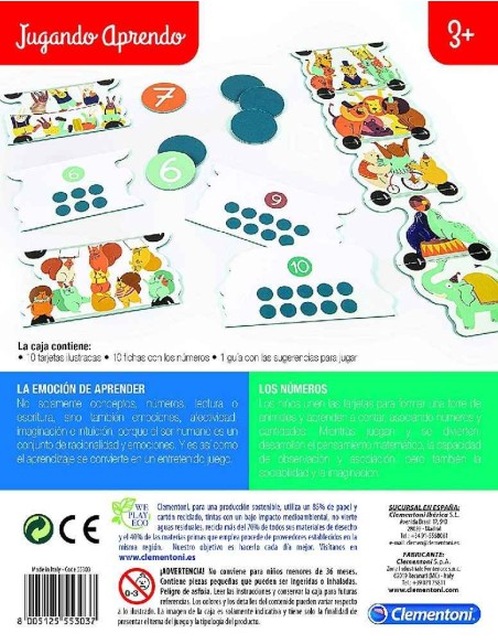 APRENDO LOS NUMEROS +3 AÑOS
