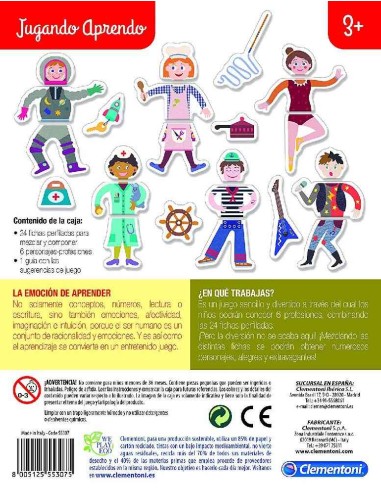 JUGANDO APRENDO ¿EN QUE TRABAJAS? +2 AÑO