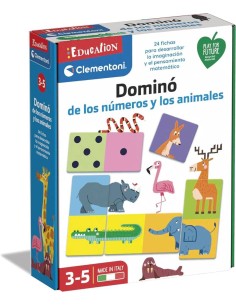 Dominó de los números y los animales 2
