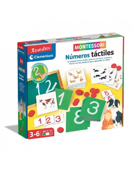MONTESSORI - NUMEROS TACTILES