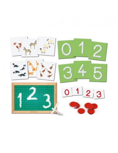 MONTESSORI - NUMEROS TACTILES