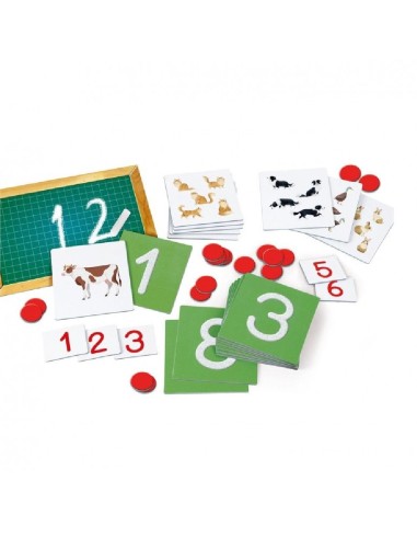 MONTESSORI - NUMEROS TACTILES
