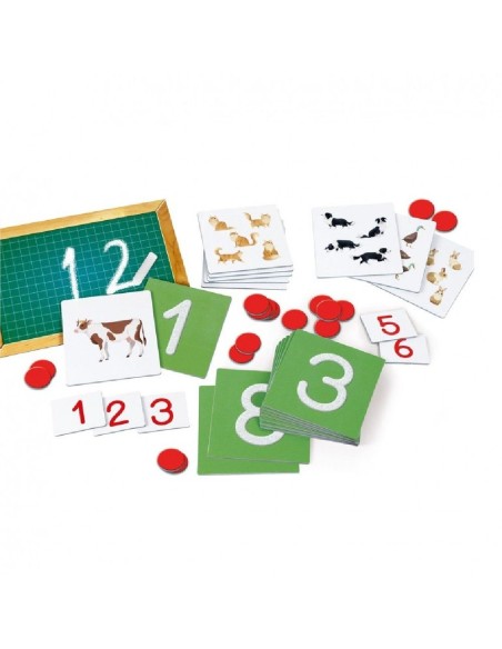 MONTESSORI - NUMEROS TACTILES