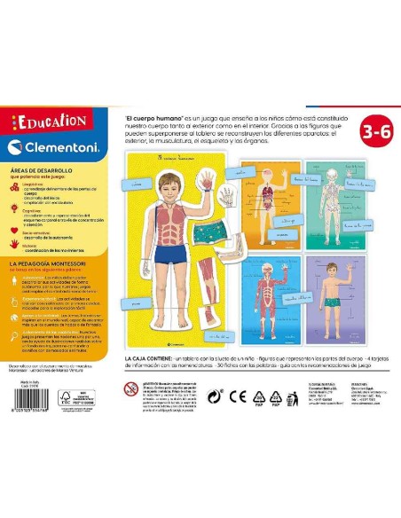 EL CUERPO HUMANO MONTESSORI
