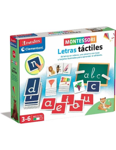 MONTESORI LETRAS TACTILES
